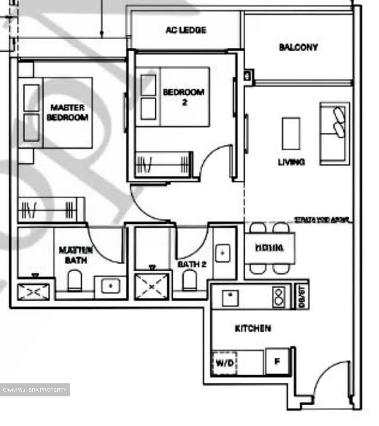 The Watergardens At Canberra (D27), Apartment #583271561